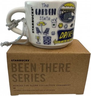 Starbucks Been There Series New Jersey Demitasse Ornament, 2 Oz Coffee | 681OLQVYW