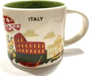 Starbucks Italy You Are Here Yah Coffee Mug Coffee | 854TMNQPY
