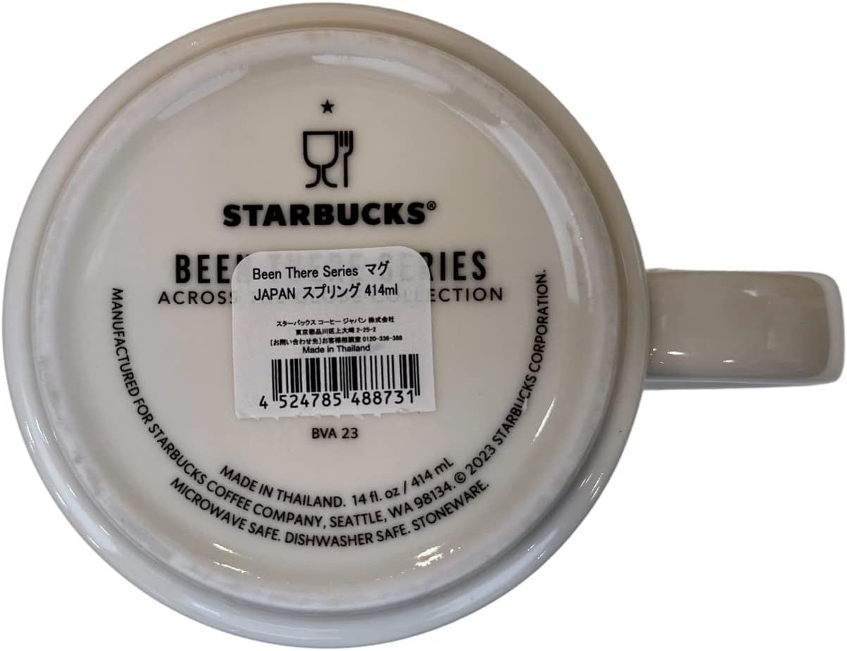 Starbucks Been There Series Japan Spring 2023 Ceramic Coffee Mug, 14 Oz Red | 685ISAFCU