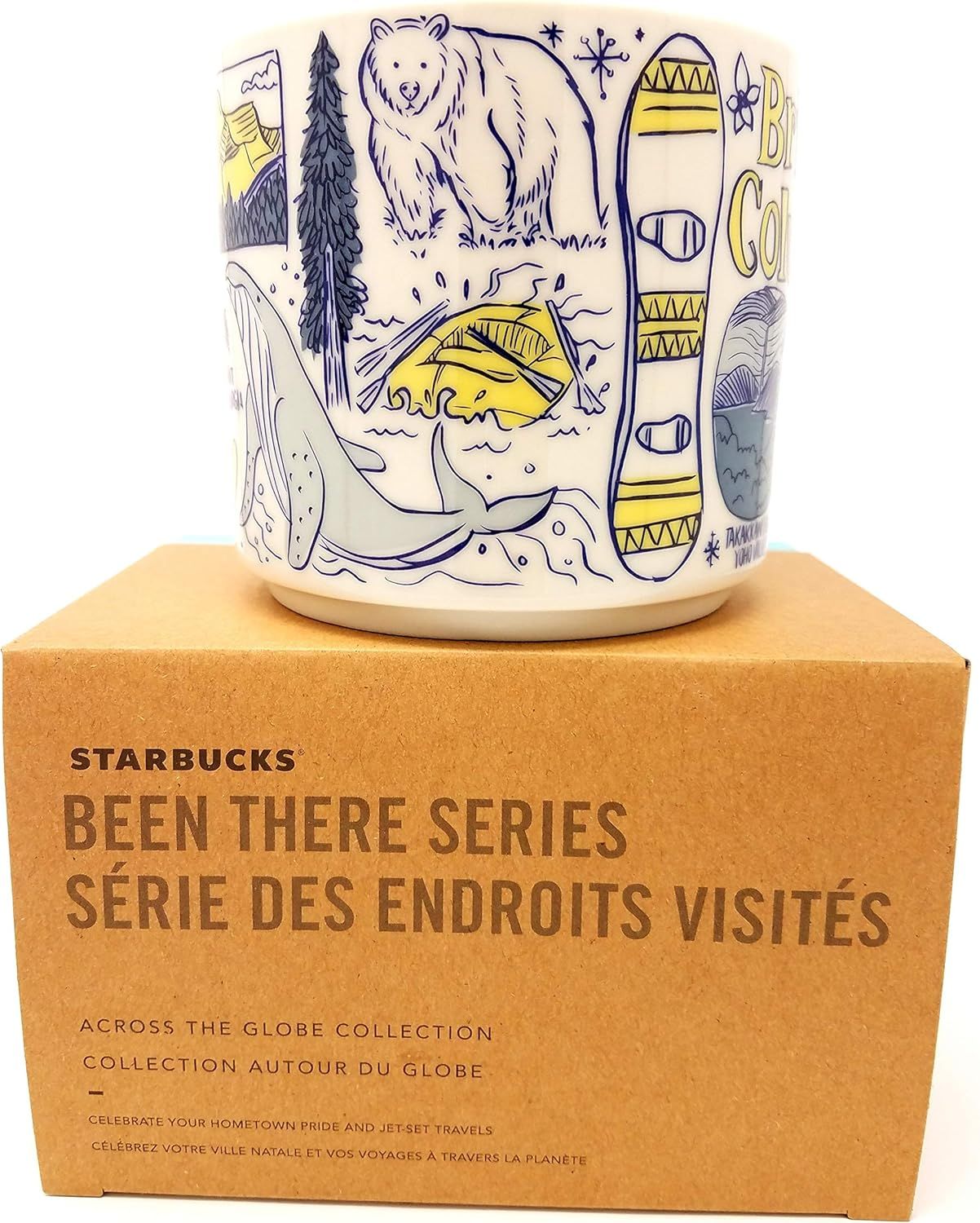 Starbucks British Columbia Been There Series Collection 14oz Mug Blue | 145GDNOBZ